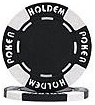 Black Poker Chip